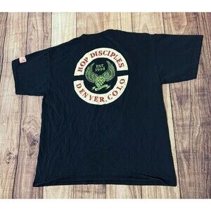 Great Divide Brewing Co Hop Disciples Denver Colorado Beer Or Die T Shirt Size L